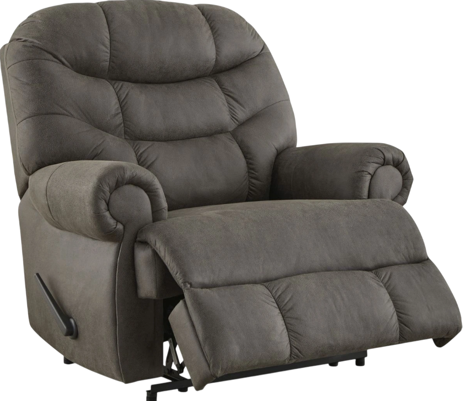 Signature Design by Ashley® Camera Time Gunmetal Manual Recliner