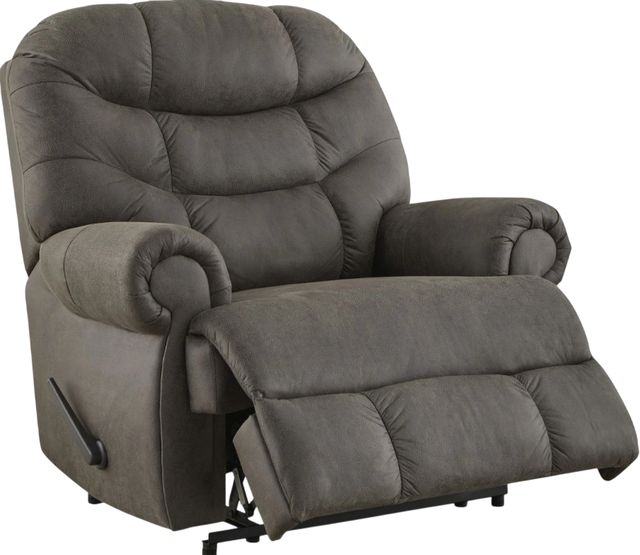 Signature Design by Ashley® Camera Time Gunmetal Manual Recliner-2