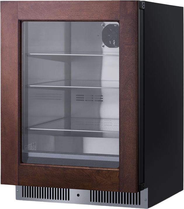 Summit® 24" 3.5 Cu. Ft. Panel Ready Built-In Beverage Center-1