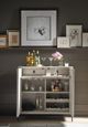 Universal Explore Home™ Coalesce Odessa Rolling Fog Bar Cabinet-2