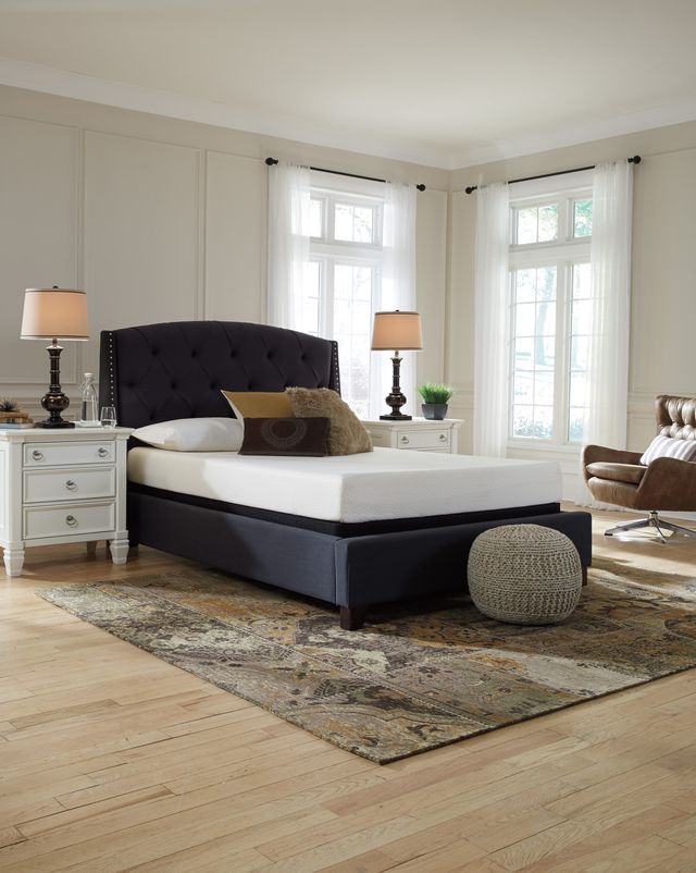 Sierra Sleep® by Ashley® Chime 8" Memory Foam Medium Tight Top Queen Mattress in a Box-6