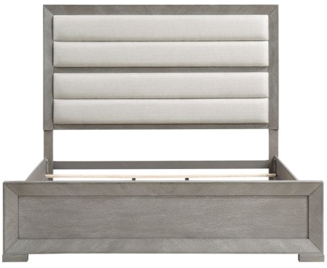 Homelegance® Owen Gray Queen Panel Bed-3