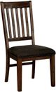 Furniture of America® Scranton 2-Piece Dark Gray/Walnut Dining Side Chair Set-0