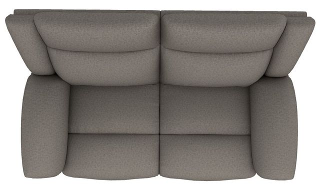 La-Z-Boy® Joel Pewter Power Reclining Loveseat with Headrest and Lumbar-4
