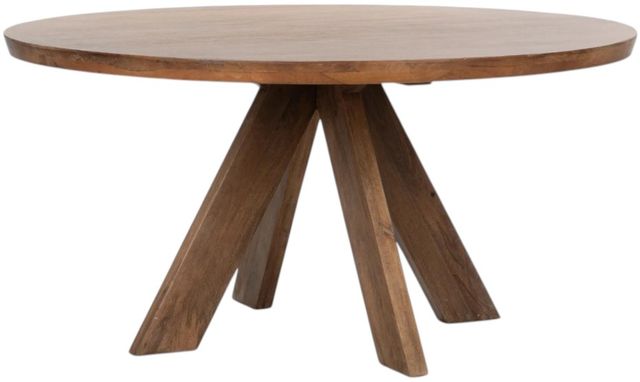 Classic Home Rodrigo Hickory Brown Dining Table-0