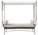Century® Customizable Andalusia Aluminum Outdoor Settee-2