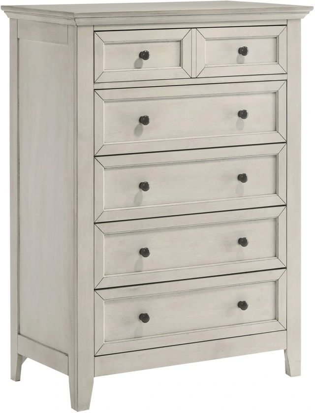 Intercon San Mateo Rustic White Youth Chest-0