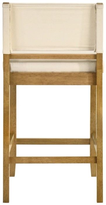 Armen Living Yaneli 4-Piece Amber Glow/White Counter Stool Set-3