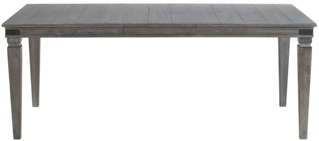 Intercon Foundry Brushed Pewter Dining Table-1