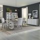 Liberty Furniture Palmetto Heights 5-Piece Driftwood/Shell Double Pedestal Table Set-0