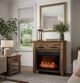 Jofran Inc. Cannon Valley Brown 32" Fireplace-1