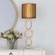 Bassett Mirror Vivian Gold Leaf Table Lamp-4