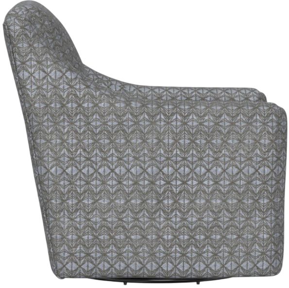 Jackson Furniture Hyde Park Pewter Swivel Chair-2