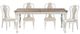 Liberty Furniture Magnolia Manor 5-Piece Antique White/Weathered Bark Dining Table Set-0