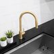 ZLINE Palisades Champagne Bronze Pull Down Single Handle Kitchen Faucet-2