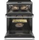 Café™ 30" Platinum Slide-In Electric Double Oven Range-2