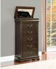 Mazin Furniture Mont Belvieu Dark Cherry Lingerie Chest-2