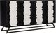 Hooker® Furniture Commerce and Market Moroccan Modern Beige/Natural Black Wood Credenza-0