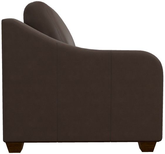La-Z-Boy® Charlie Cognac Leather Apartment-Size Sofa-3