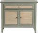 Crestview Collection Solace Green/Tan Accent Cabinet-1