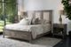 Urban Collections by Yutzy Woodworking Champagne Taupe Full Upholstered Panel Bed-0