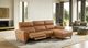 Furniture of America® Theola Brown Clay Power Reclining Sectional with Right Chaise-2