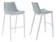 VIG Furniture Modrest Jane 2-Piece Light Gray Counter Stool-0
