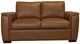Flexsteel® Henry Caramel Leather Loveseat-1