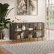 Jofran Inc. Rhapsody Black Wash 72" Accent Console-1