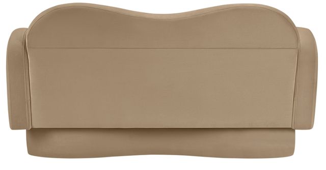 Meridian Furniture Bloom Camel Velvet Loveseat-3
