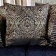 Furniture of America® Marinella Royal Blue Loveseat-3