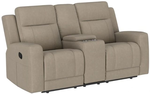 Coaster® Brentwood 3-Piece Taupe Manual Reclining Set-3