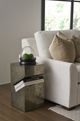Universal Explore Home™ Modern Beige Pyrite Side Table-1
