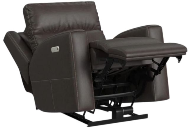 Flexsteel® Customizable Score Leather Power Recliner with Power Headrest and Lumbar-1