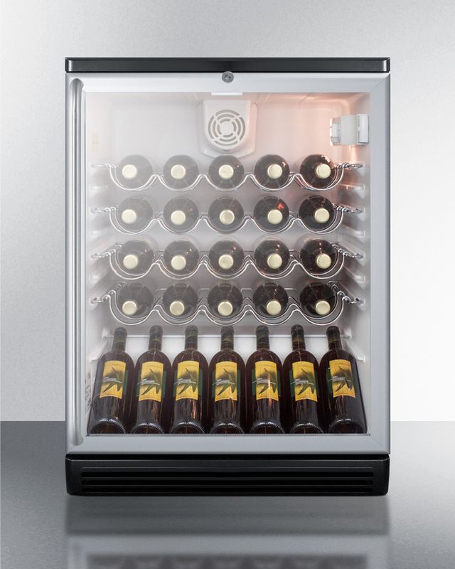 Summit® 24" Aluminum Wine Cooler-2
