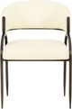 TOV Furniture Tatum Black/Cream Dining Chair-3