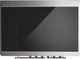 Ilve® Majestic III 40" White Pro Style Induction Range with Solid Door and Burnished Trim-2