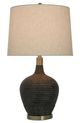 StyleCraft Birdseed Black Table Lamp-1