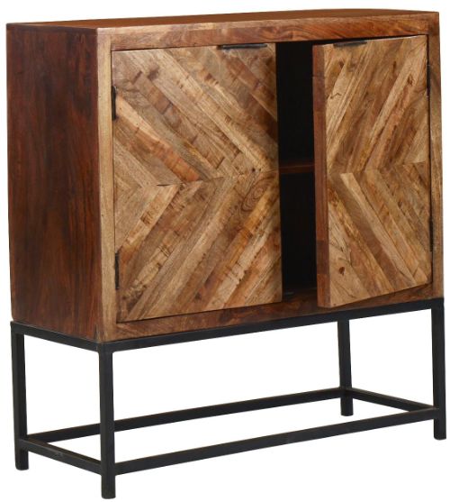 Jaipur Furniture Executive Brown Cabinet-1