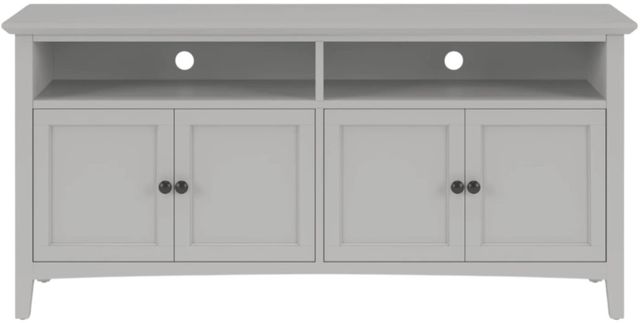 Modus Furniture Grace Elephant Gray 64" Entertainment Console-2
