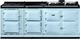 AGA™ eR7 210 Classic Cast Iron 83" Duck Egg Blue Pro Style Dual Fuel Range-0