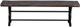A & B Home Black/Dark Brown Bench-1