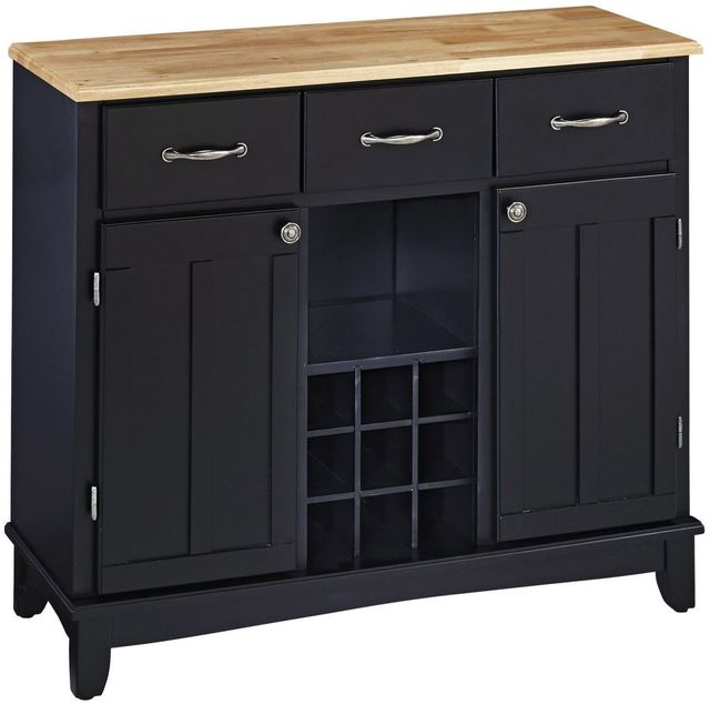homestyles® Buffet Of Buffets Black/Stainless Steel Server-0