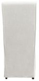 Classic Home Jordan 2-Piece White Upholstered Dining Chair Set-4