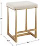 Uttermost® Midas Antique Gold/Driftwood Counter Stool-2