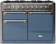 AGA™ Elise Series 48" Stainless Steel Pro Style Dual Fuel Range with Stone Blue Door-0