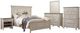 Liberty Furniture Heartland 5-Piece Antique White King Panel Bedroom Set-0