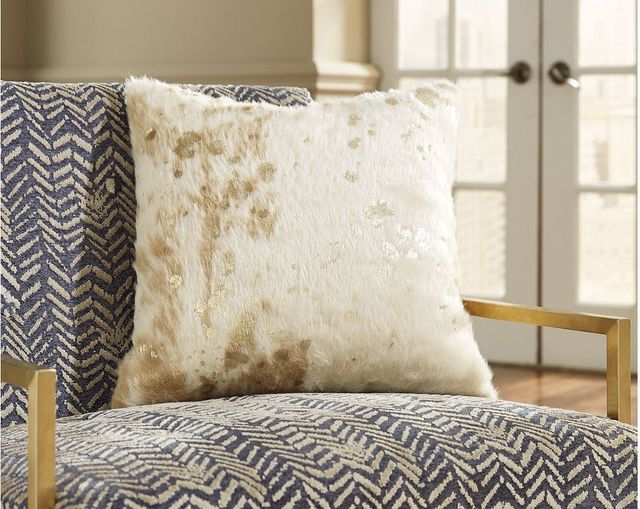 Signature Design by Ashley® Landers Cream/Gold Pillow-2