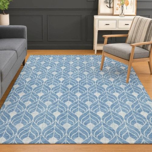 Dalyn™ Rug Company The Reserve TR10 Denim 5'x8' Area Rug-4