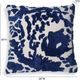 TOV Furniture Coast Blue Tufted Square Throw Pillow-1